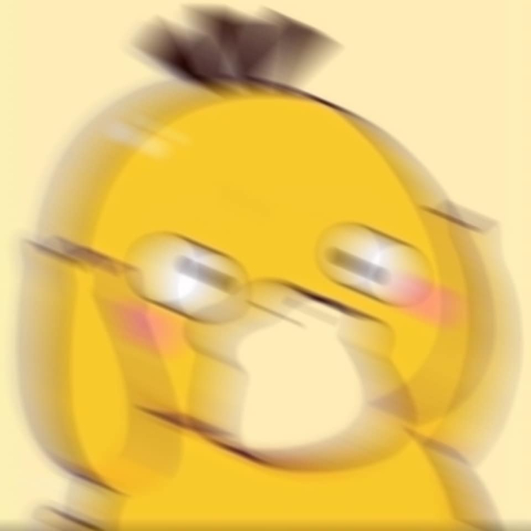 Hình ảnh vịt meme run sợ