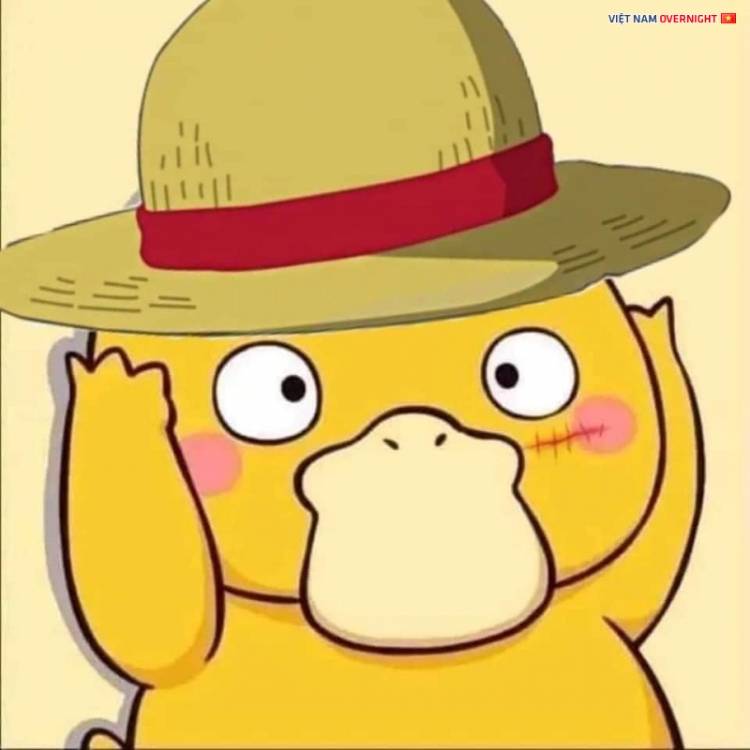 Ảnh vịt meme Luffy