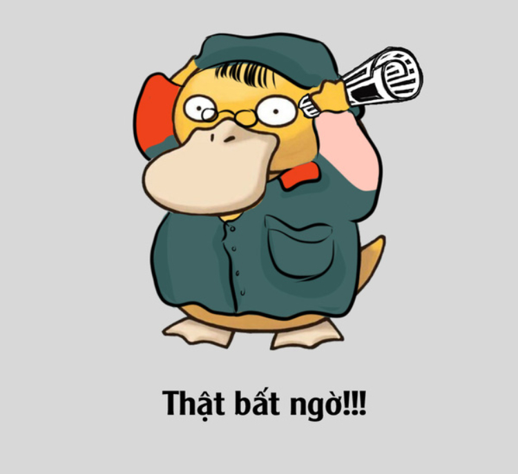 Ảnh vịt meme bất ngờ