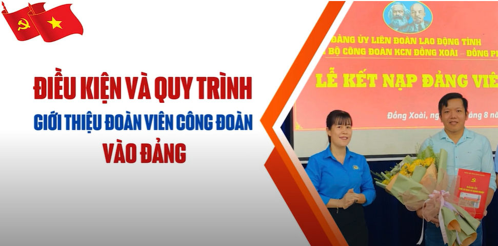 nghi quyet gioi thieu doan vien cong doan vao dang