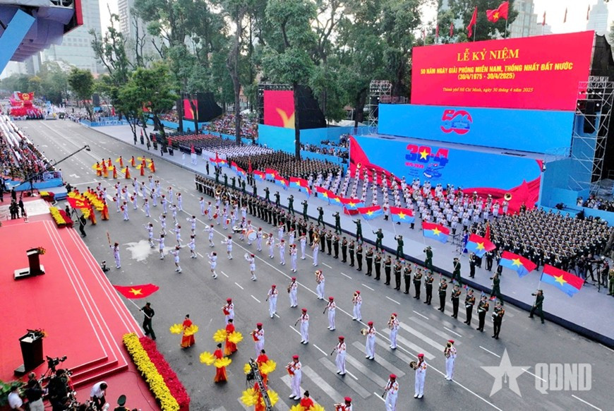 Tổng duyệt cấp Nhà nước Lễ kỷ niệm 50 năm Ngày Giải phóng miền Nam, thống nhất đất nước | Báo Lào Cai điện tử