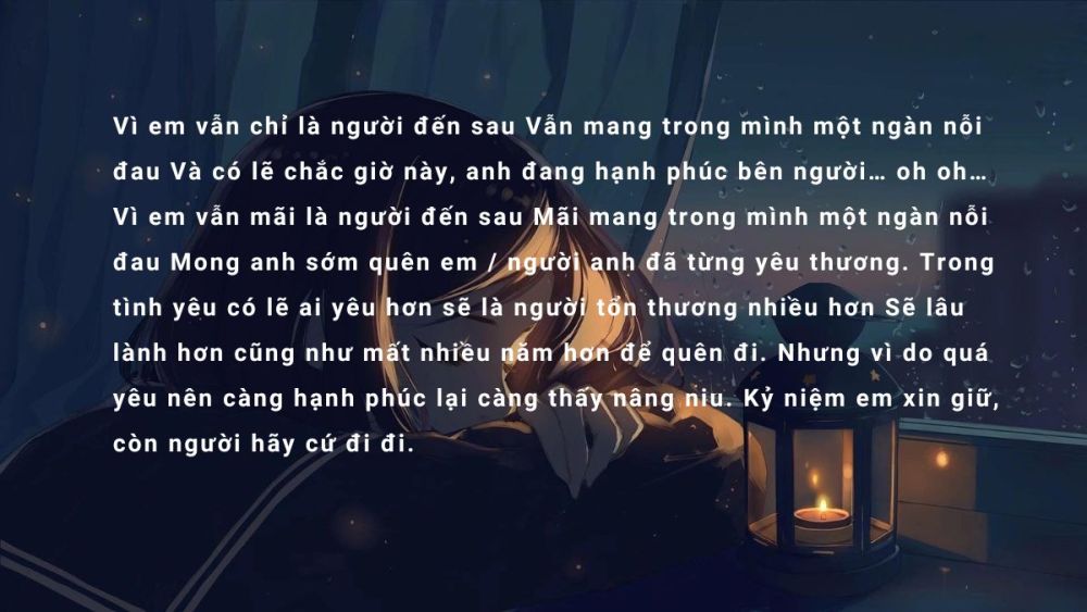 những bài hát buồn về cuộc sống