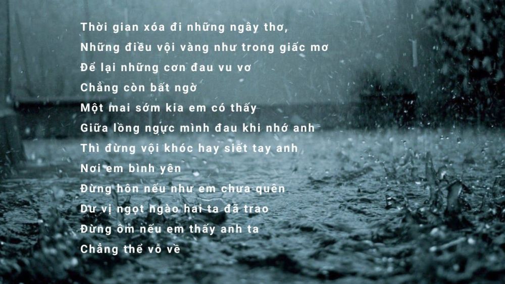 những bài hát buồn về cuộc sống