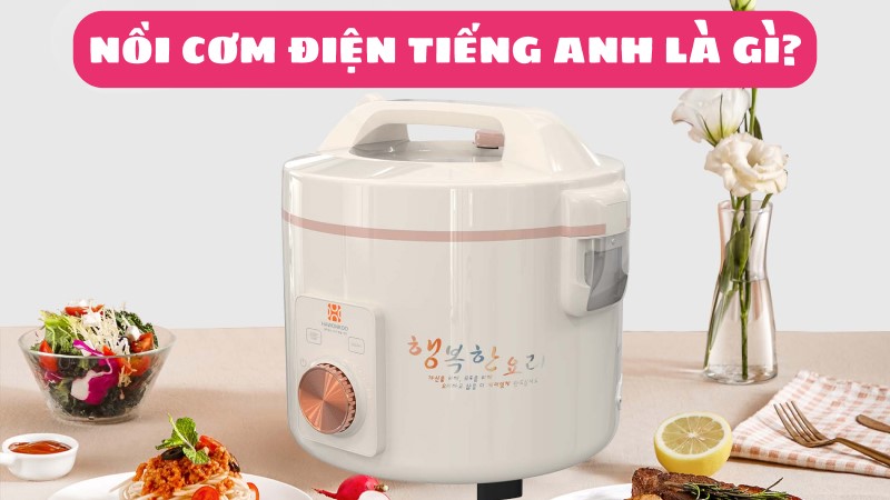 Nồi cơm điện tiếng anh là gì