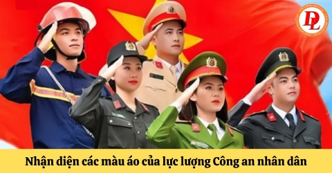 Áo công an nhân dân các loại