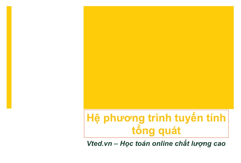 phuong trinh co nghiem khi va chi khi