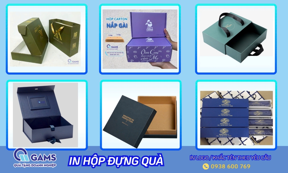 dịch vụ in ấn hộp đựng quà theo yêu cầu tại tphcm