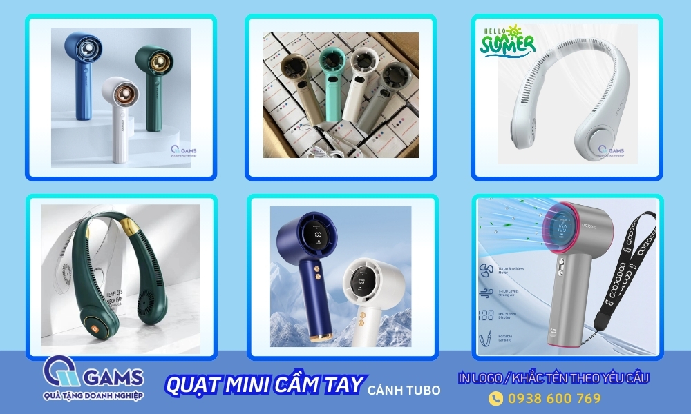 Quạt mini cầm tay làm lạnh