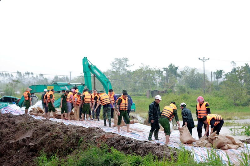 Quảng Ninh cảnh báo lũ trên sông Kinh Thầy