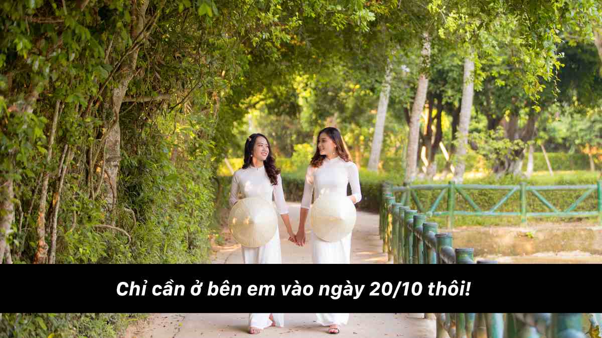 Stt 20/10 thả thính hài hước