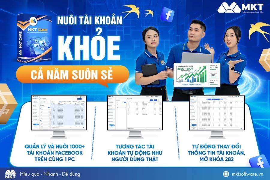 MKT Care - hỗ trợ đăng bài tự động khai xuân phát tài