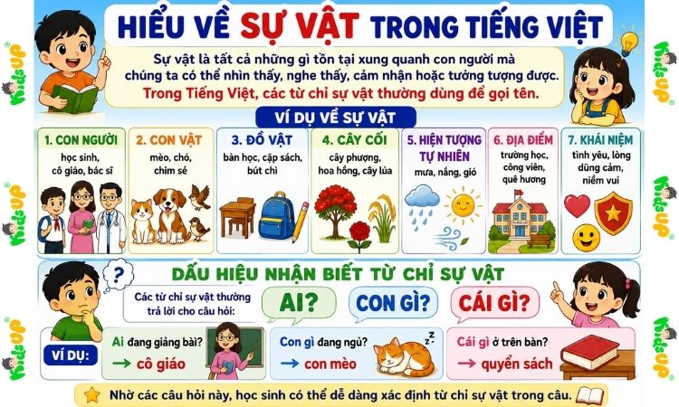 Hiểu đúng về sự vật trong tiếng Việt