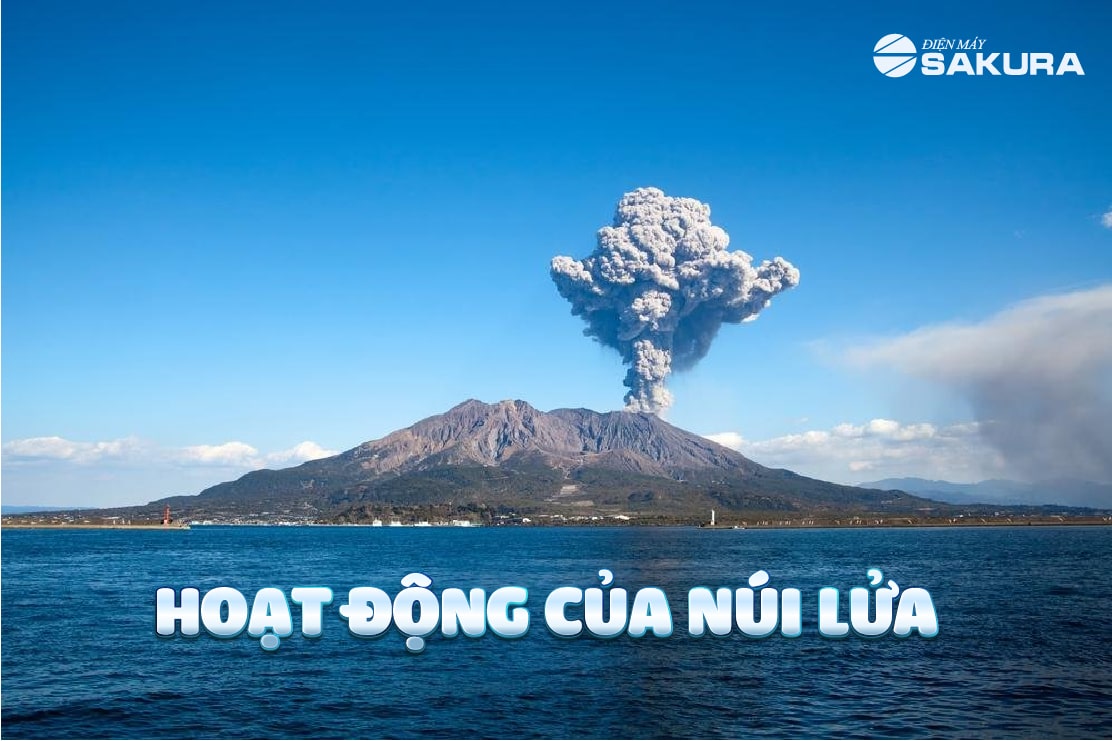 Hoạt động của núi lửa dẫn theo khoáng chất chứa muối