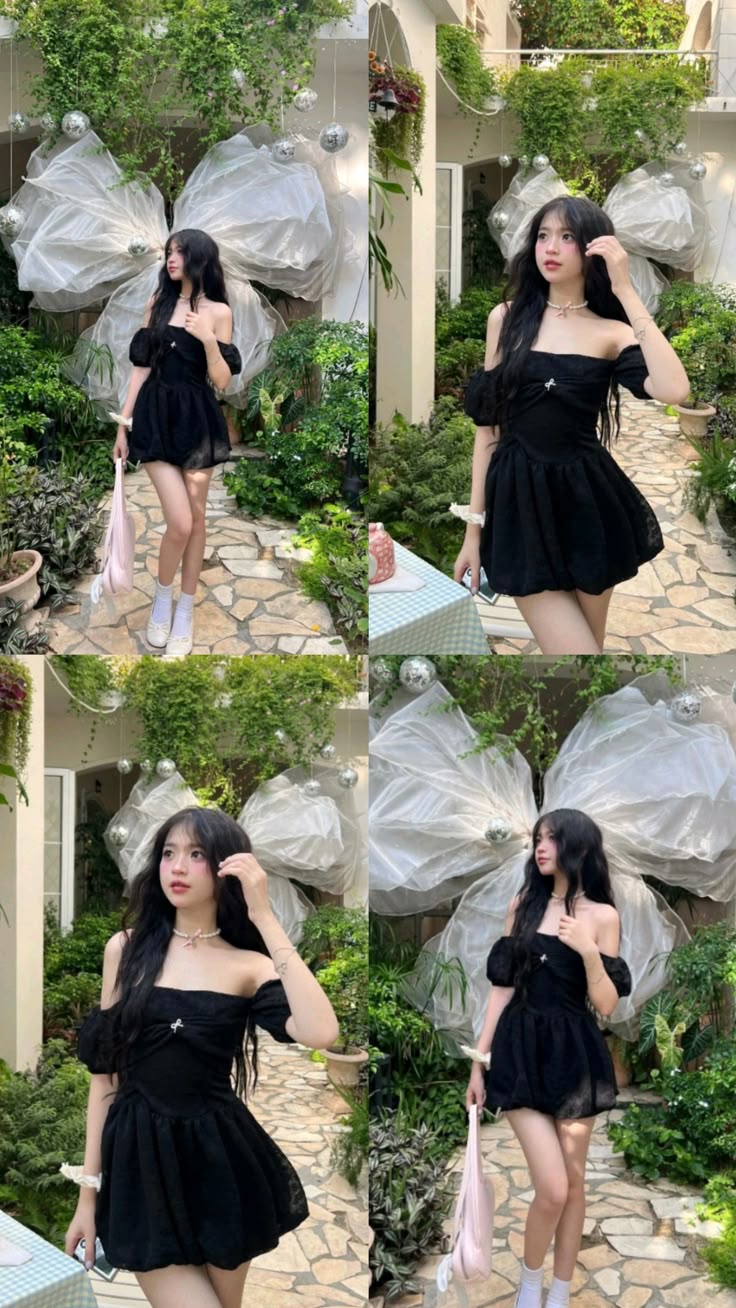 Dáng đứng nhẹ nhàng cực xinh