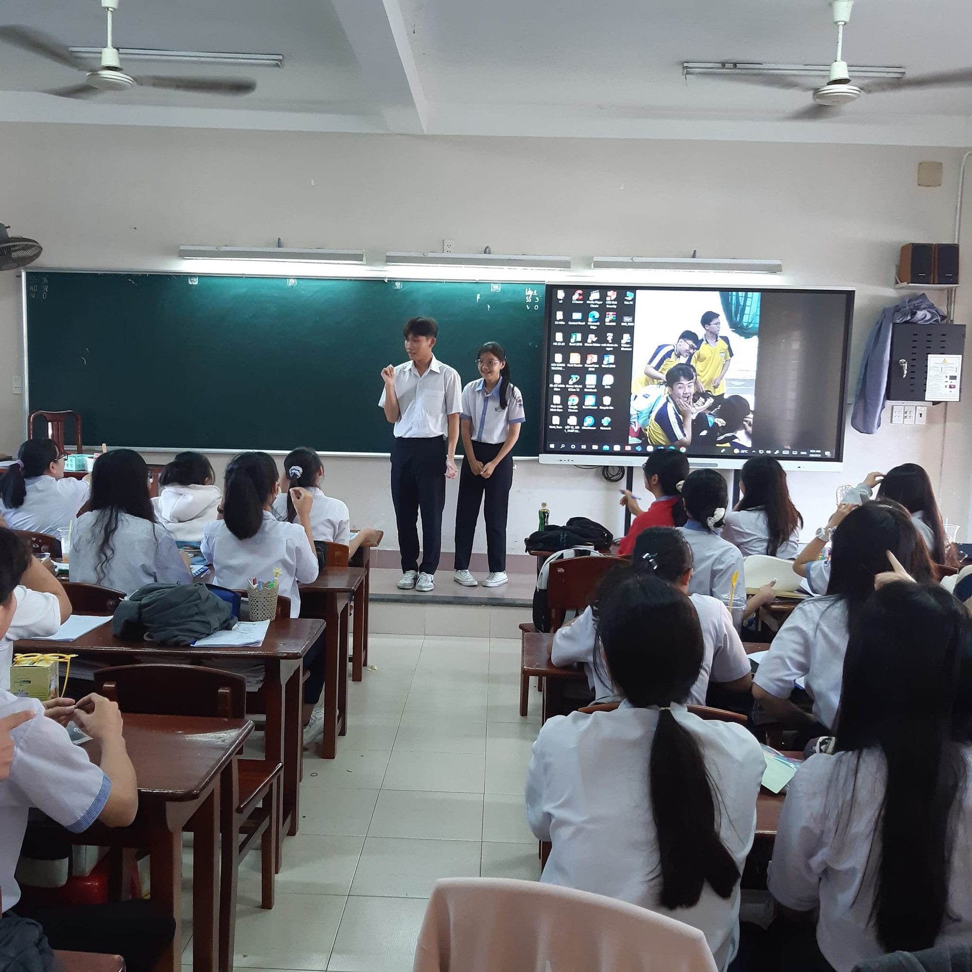 Ảnh minh họa phòng học trường đạt chuẩn quốc gia