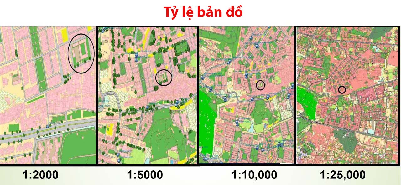 tỉ lệ bản đồ dạng số