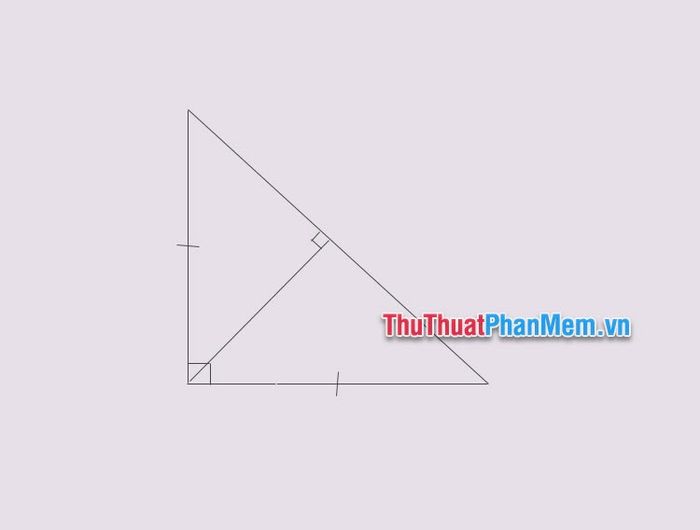 tinh chat duong cao trong tam giac vuong can 1