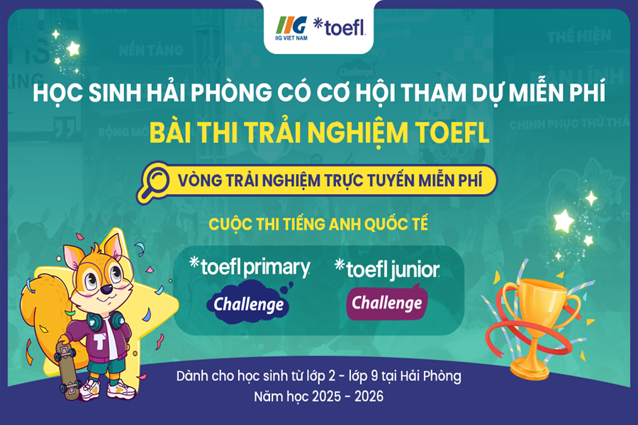 trai nghiem tieng anh