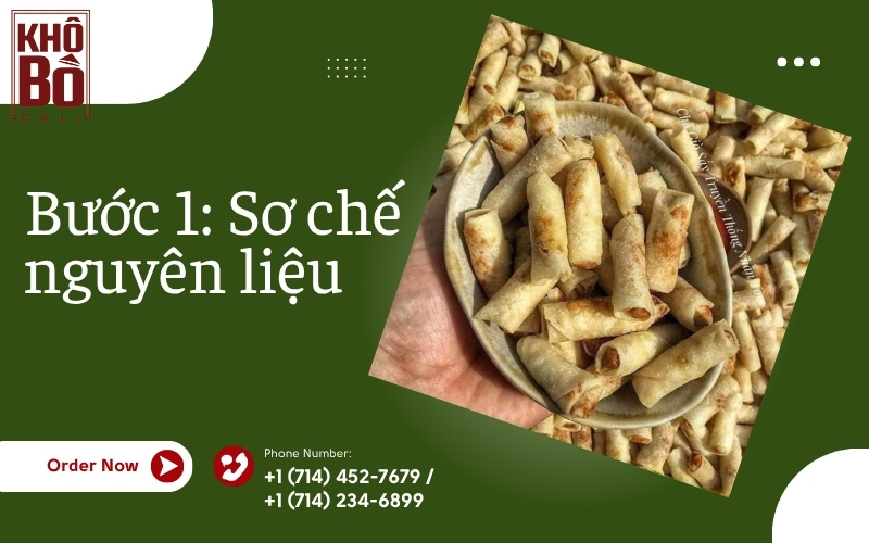 Cách làm chả giò