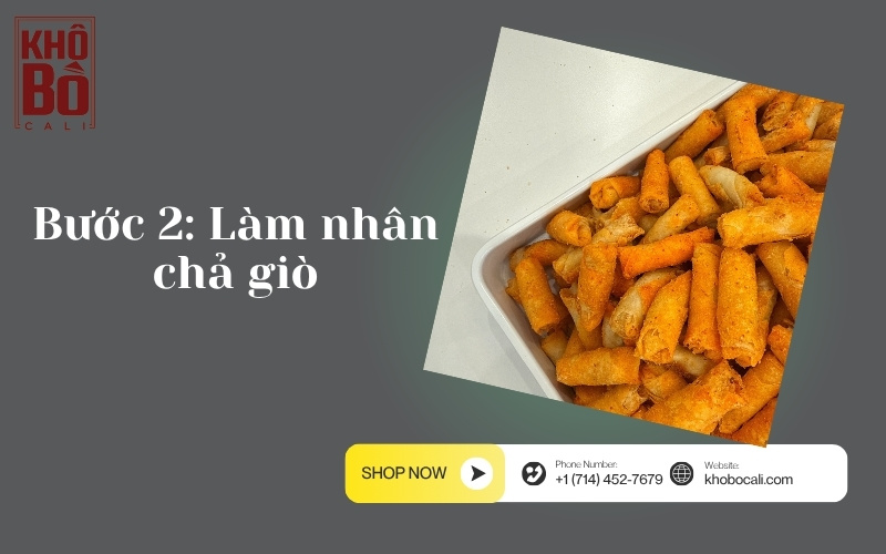 Cách làm chả giò