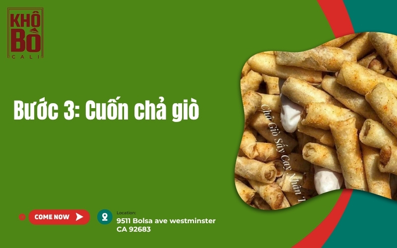 Cách làm chả giò
