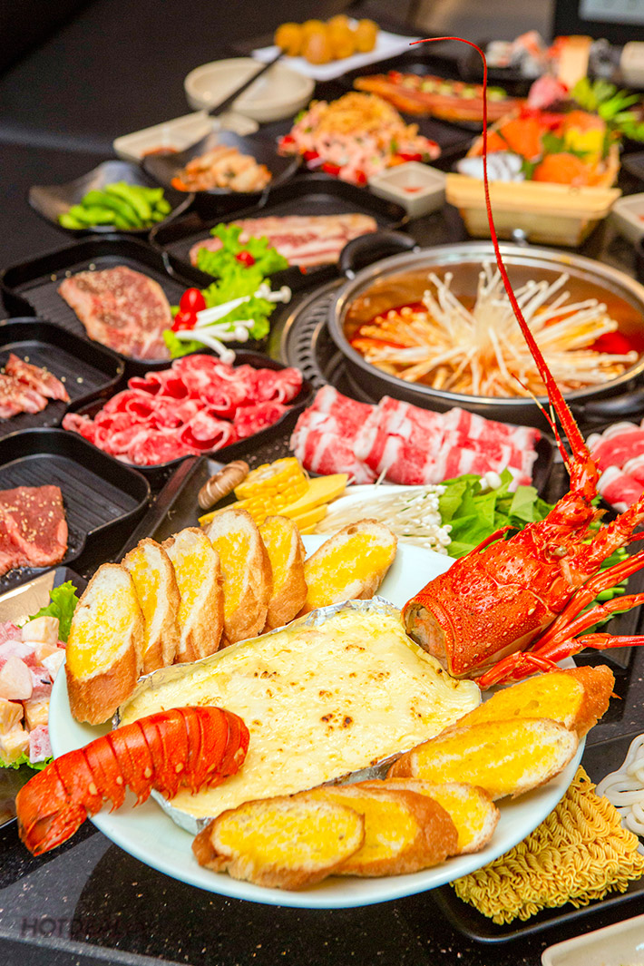 Buffet Nướng Lẩu Menu 268K Tặng Tôm Hùm Sang Chảnh Tại 668 BBQ & Hotpot