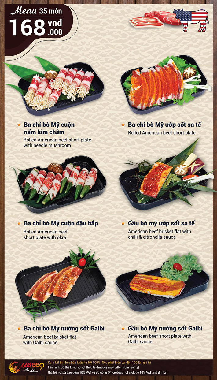 Buffet Nướng Lẩu Menu 268K Tặng Tôm Hùm Sang Chảnh Tại 668 BBQ & Hotpot