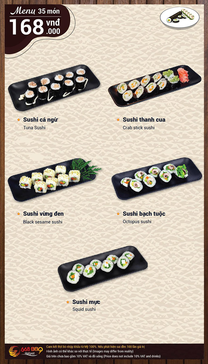 Buffet Nướng Lẩu Menu 268K Tặng Tôm Hùm Sang Chảnh Tại 668 BBQ & Hotpot