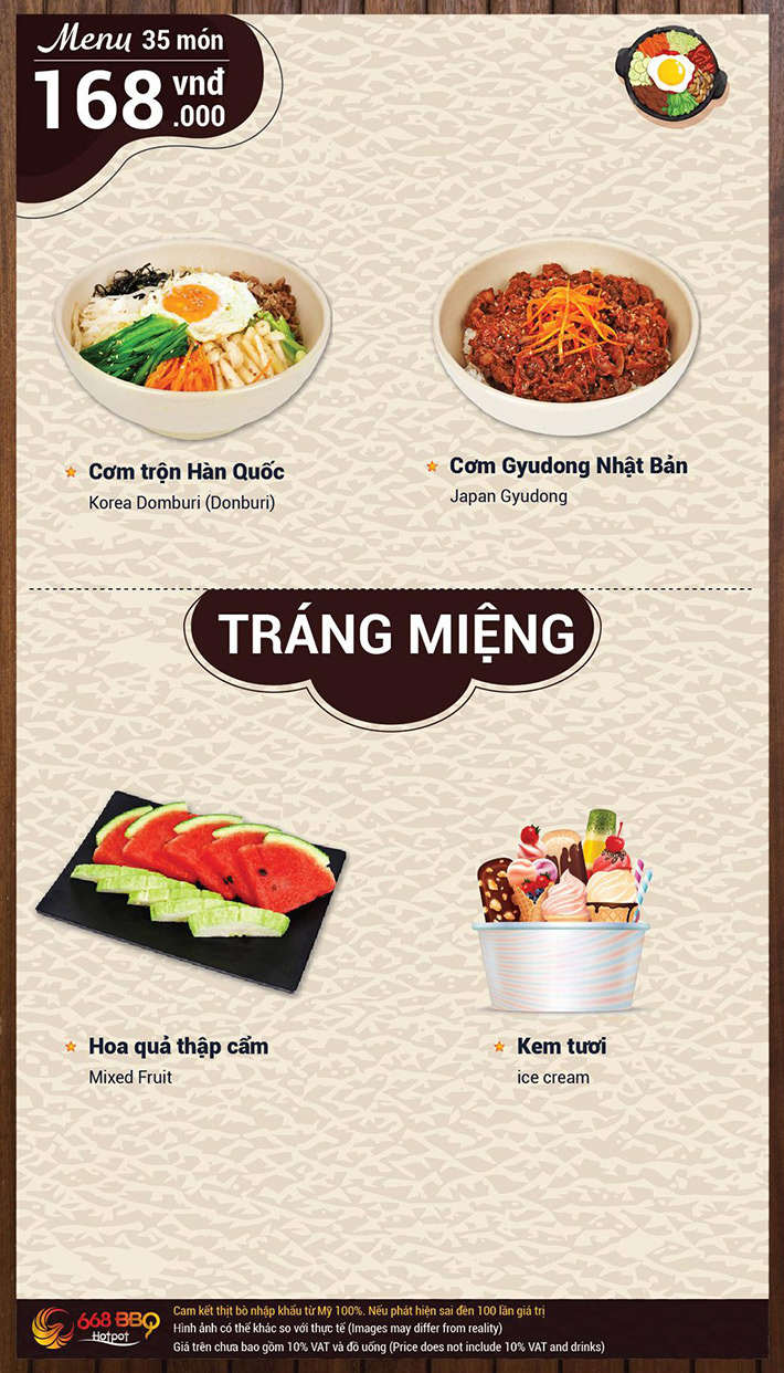 Buffet Nướng Lẩu Menu 268K Tặng Tôm Hùm Sang Chảnh Tại 668 BBQ & Hotpot