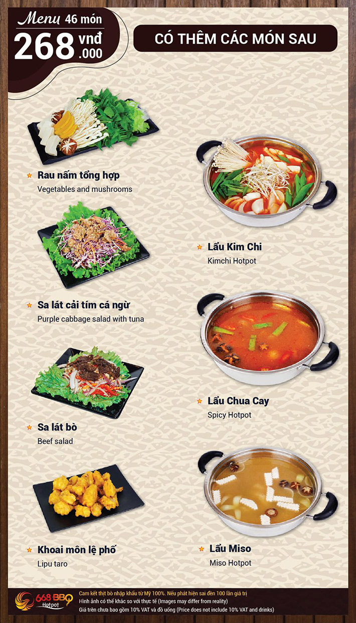 Buffet Nướng Lẩu Menu 268K Tặng Tôm Hùm Sang Chảnh Tại 668 BBQ & Hotpot
