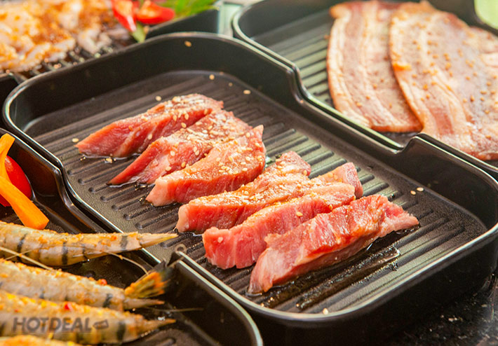 Buffet Nướng Lẩu Menu 268K Tặng Tôm Hùm Sang Chảnh Tại 668 BBQ & Hotpot