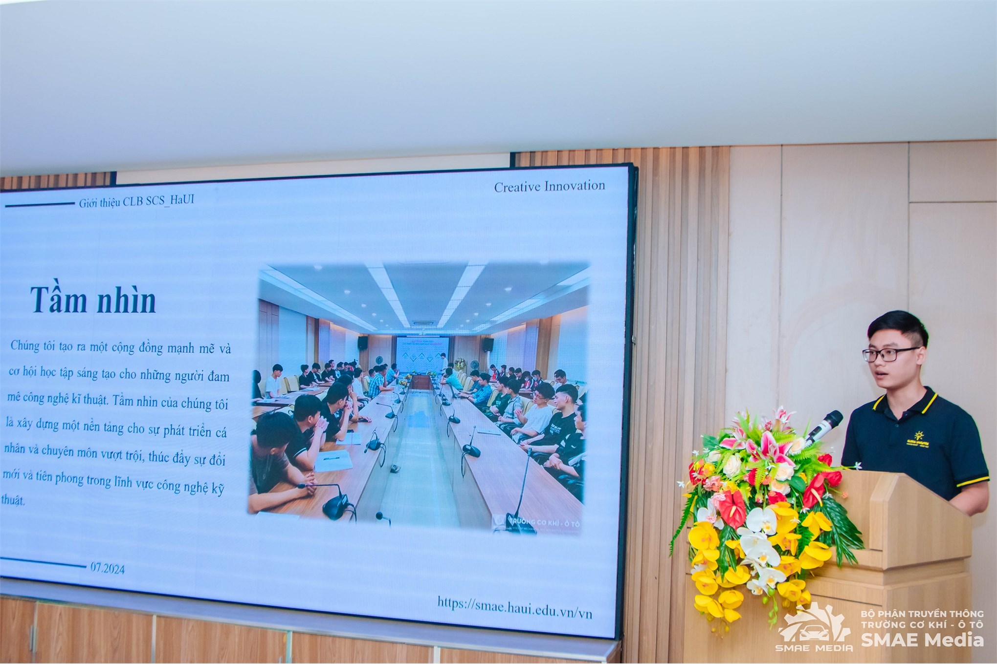 Trường Cơ khí - Ô tô ra mắt câu lạc bộ nghiên cứu - sáng tạo - khởi nghiệp