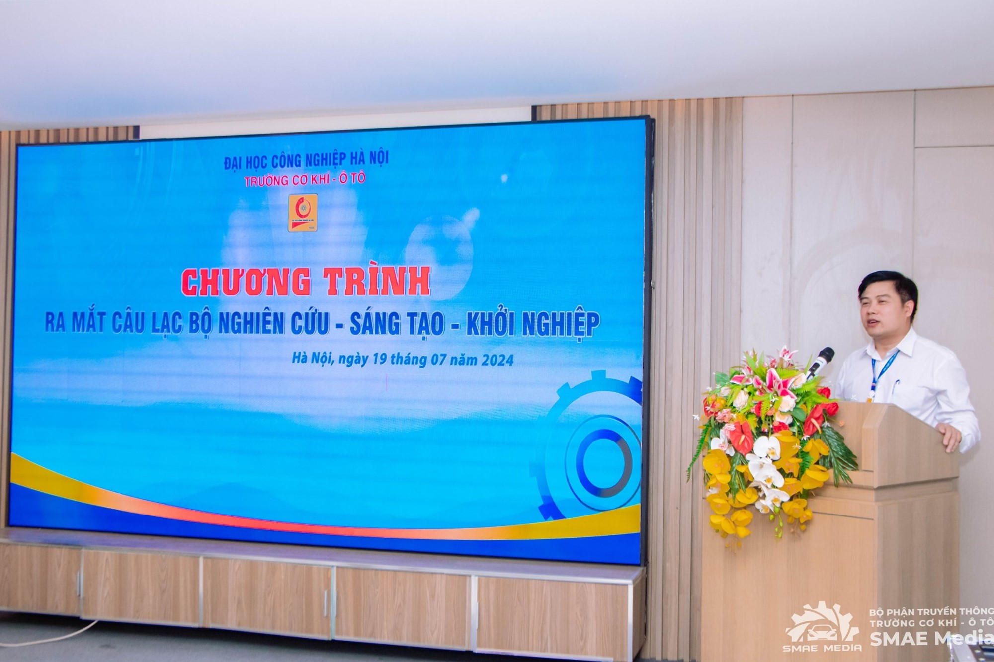 Trường Cơ khí - Ô tô ra mắt câu lạc bộ Nghiên cứu - Sáng tạo - Khởi nghiệp