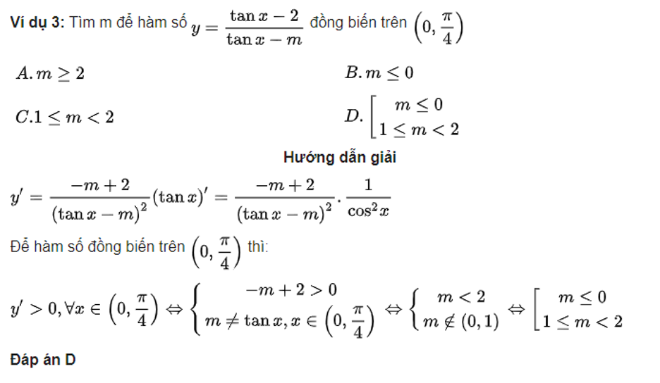 bai tap su dong bien nghich bien cua ham so 4