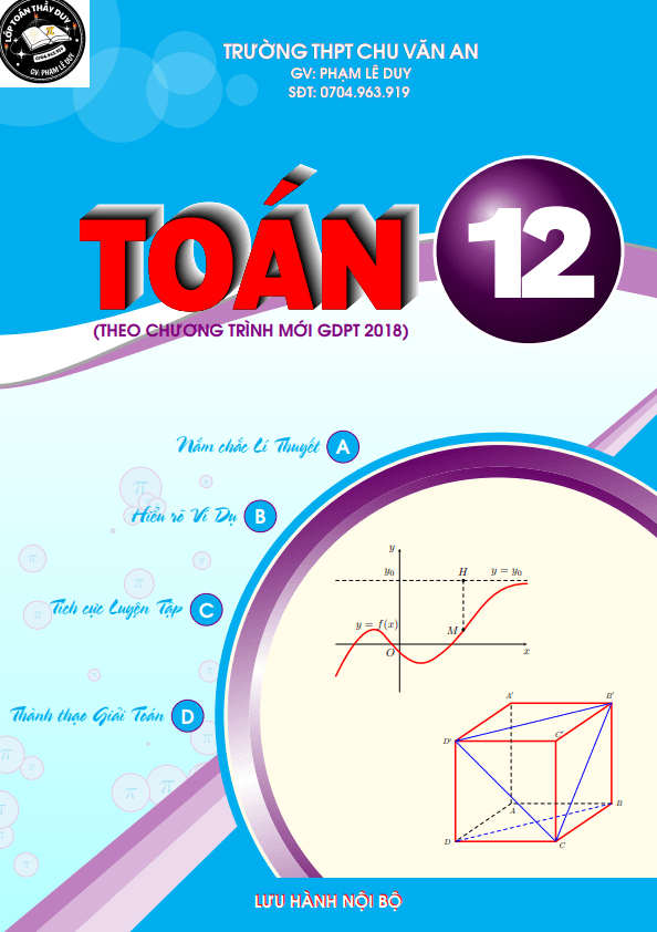 cac chuong toan 12