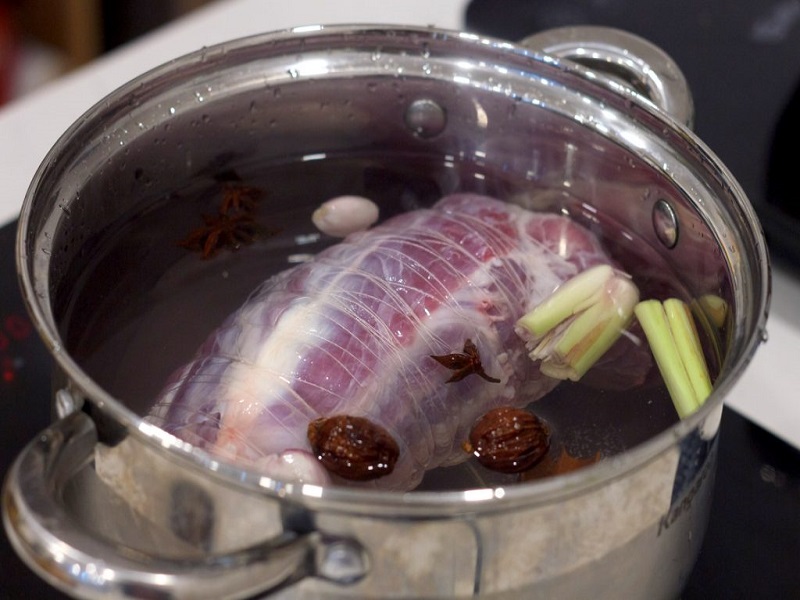 Sơ chế bắp bò