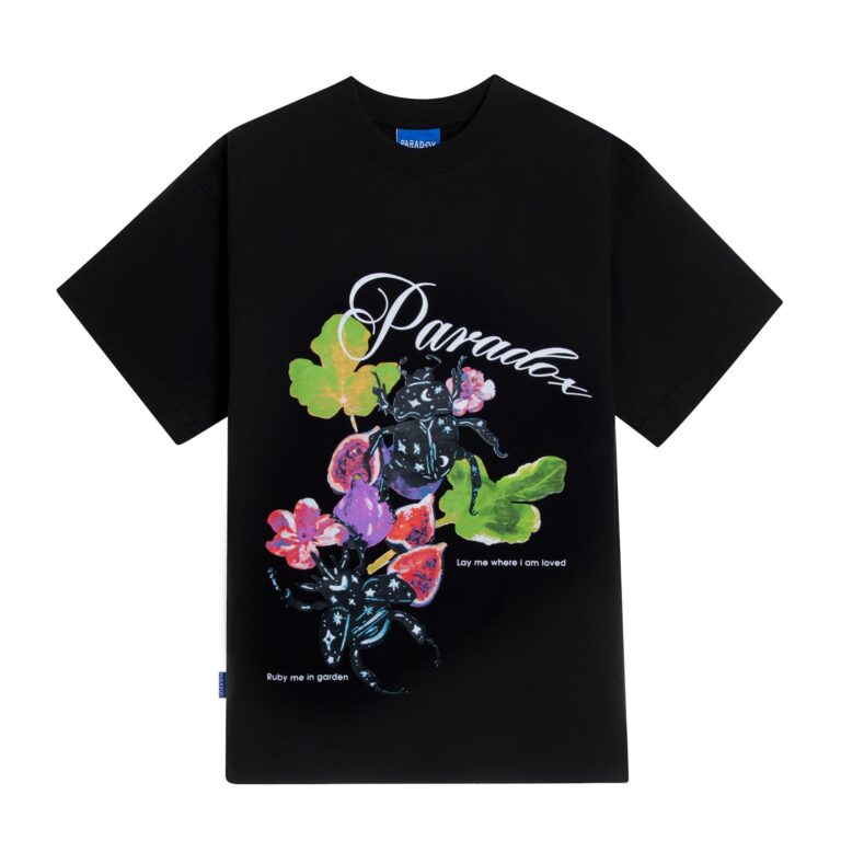 Có thể mua kèm quà tặng và tin nhắn xin lỗi người yêu - [SALE] Áo thun Paradox® BUGS AND FLOWERS - AT4P1044