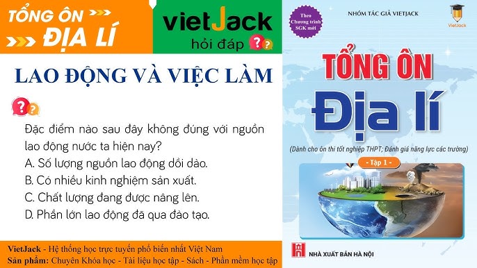 Bài giảng trắc nghiệm Địa lí 12