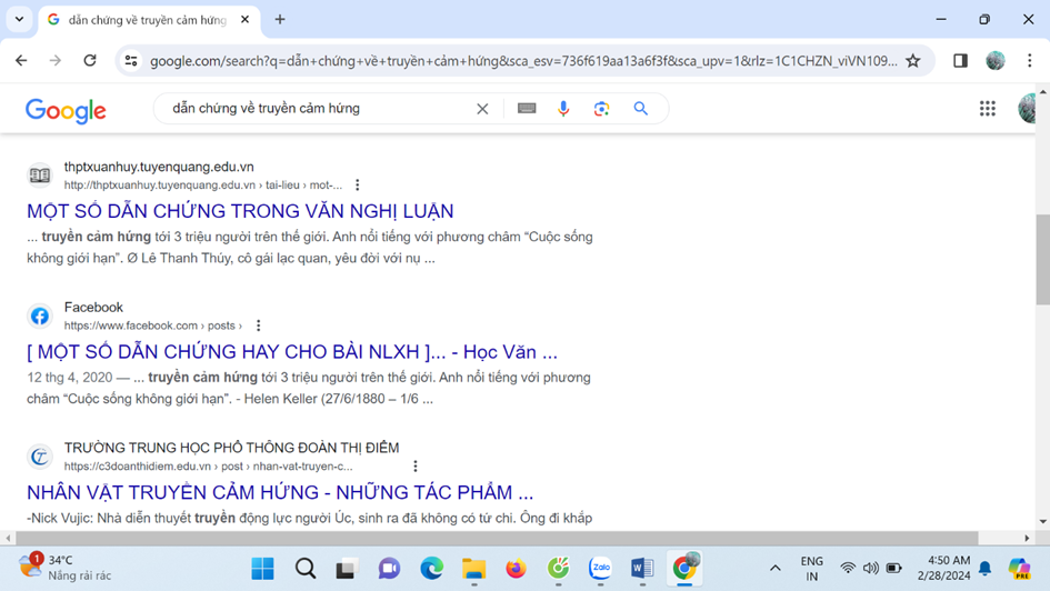 [GÓC NGỮ VĂN] CÁC CÁCH TÌM KIẾM DẪN CHỨNG CHO PHẦN LÀM VĂN NGHỊ LUẬN XÃ HỘI TRÊN CÁC NỀN TẢNG, CÁC KÊNH THÔNG TIN ĐẠI CHÚNG.