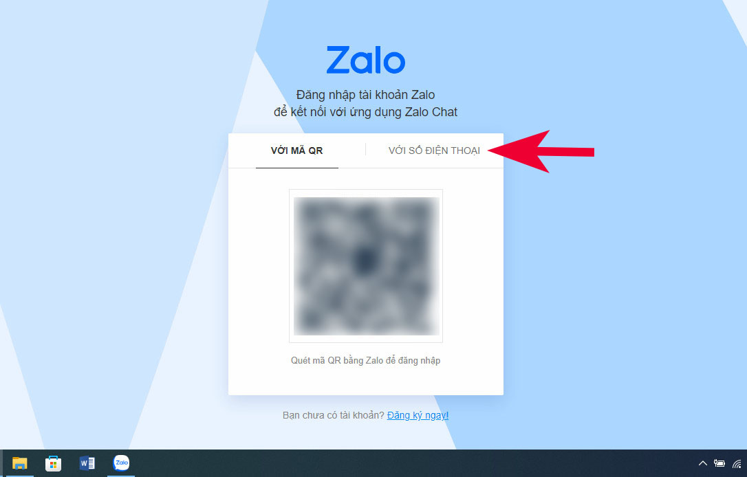 Cách đăng nhập Zalo Web bằng cách gửi yêu cầu đăng nhập - hình 1