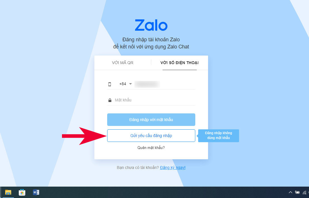 Cách đăng nhập Zalo Web bằng cách gửi yêu cầu đăng nhập - hình 2