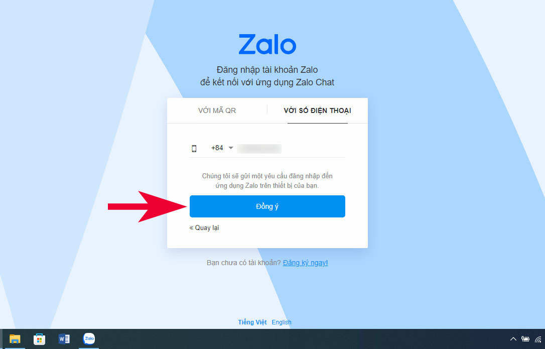 Cách đăng nhập Zalo Web bằng cách gửi yêu cầu đăng nhập - hình 3