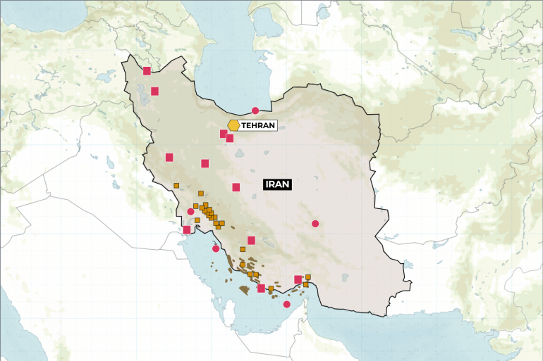 Toàn bộ các cơ sở dầu khí của Iran và những nơi nào đã bị Israel tấn công?