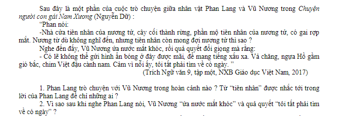 de thi giua ki 1 mon van 9