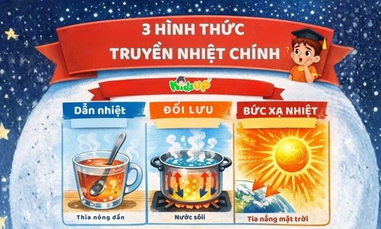 3 hình thức truyền nhiệt chính