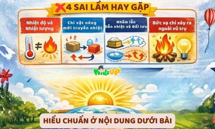 4 sai lầm người mới học về sự truyền nhiệt dễ mắc phải