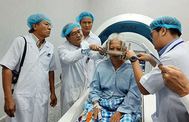 Dao Gamma quay được ứng dụng trong công tác khám chữa bệnh