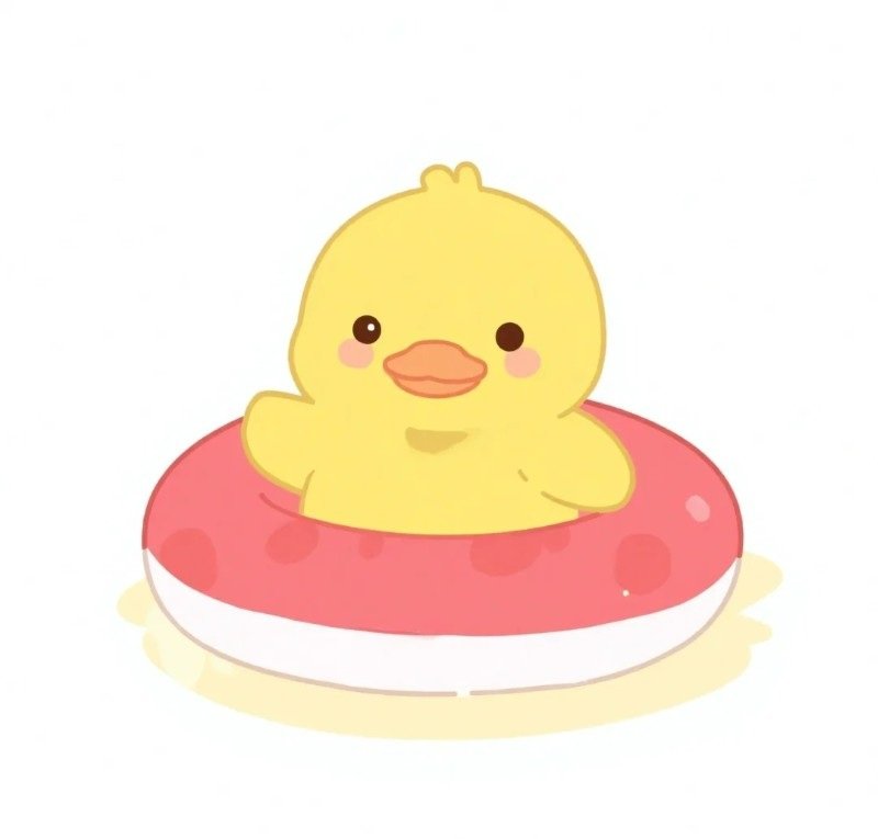 Hình avatar con vịt cực đẹp cho TikTok