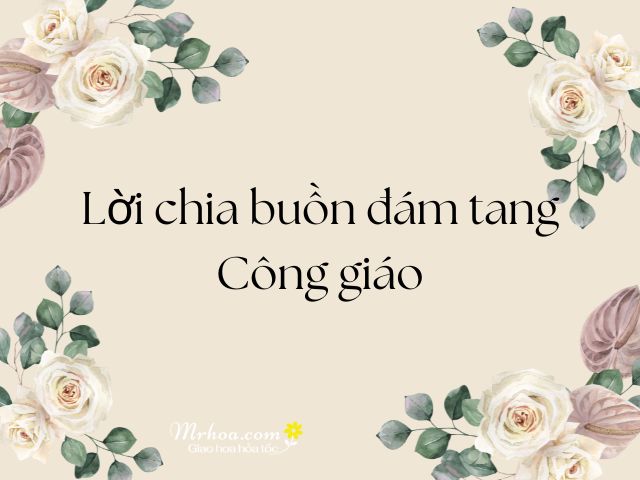 Lời chia buồn đám tang công giáo