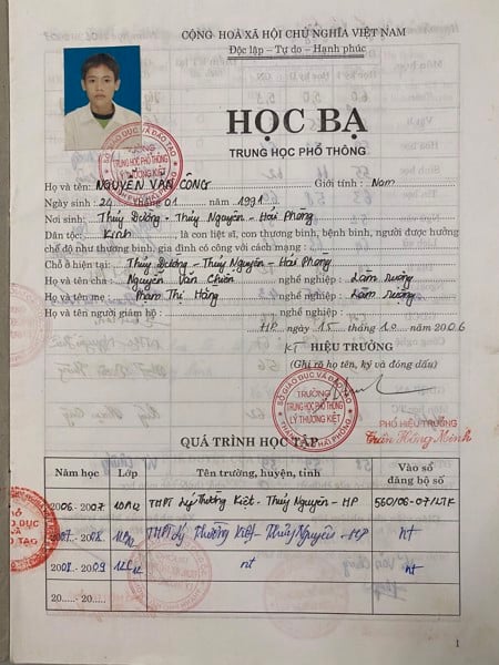 Mất Học Bạ Cấp 3 Và Cách Làm Lại Đơn Giản